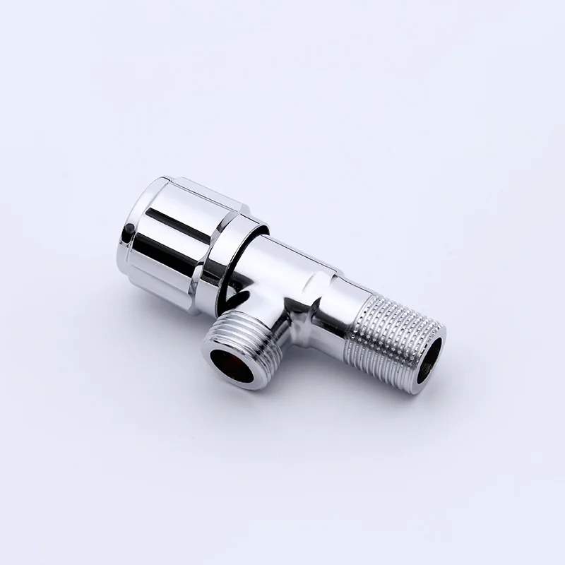 Heng Kai сантехника медный треугольный клапан горячей и холодной для Быстрого Открывания утолщение угол Стандартный 4 точки рот набор выбор