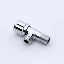 Heng Kai сантехника медный треугольный клапан горячей и холодной для Быстрого Открывания утолщение угол Стандартный 4 точки рот набор выбор