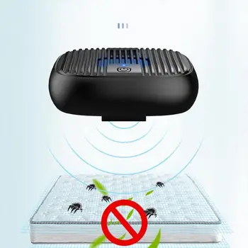 

Compact Ultrasonic Mite Controller Repeller Removal Machine for Home Hotel Chinese Plug 220V Tool