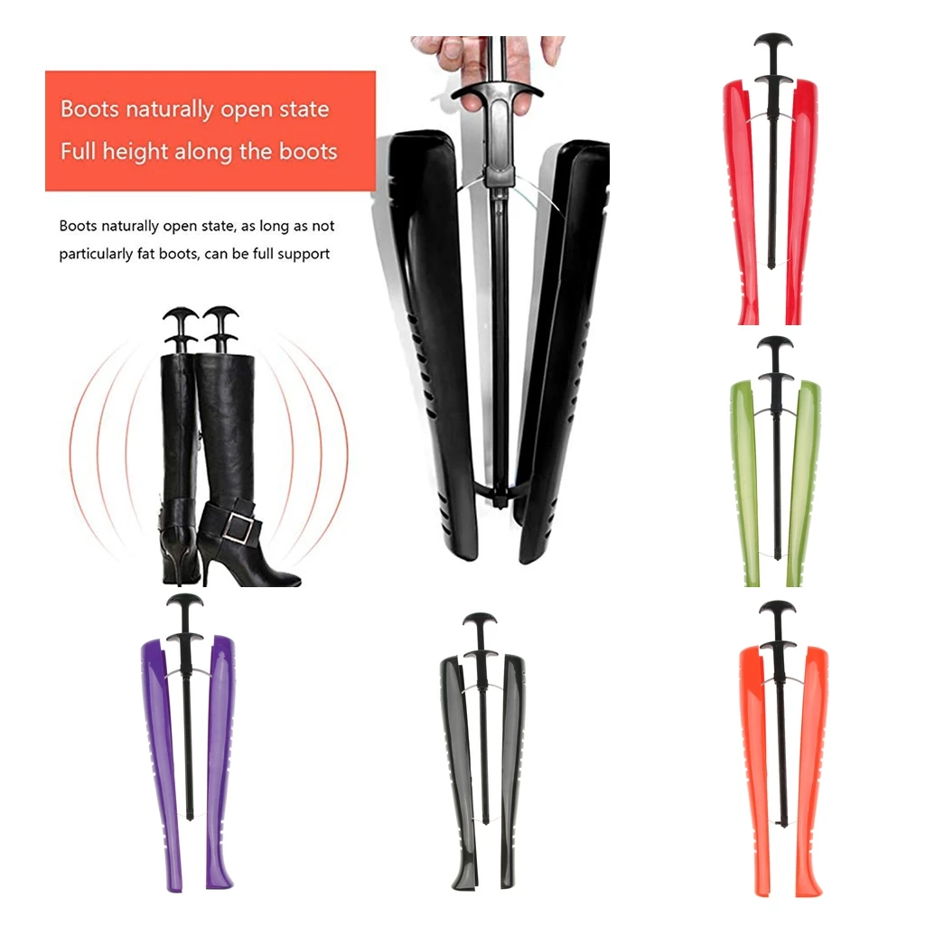 Multicolor Plastic Boots Stands Stretchers Shapers Keepers Shoes Tree 18.9 inch