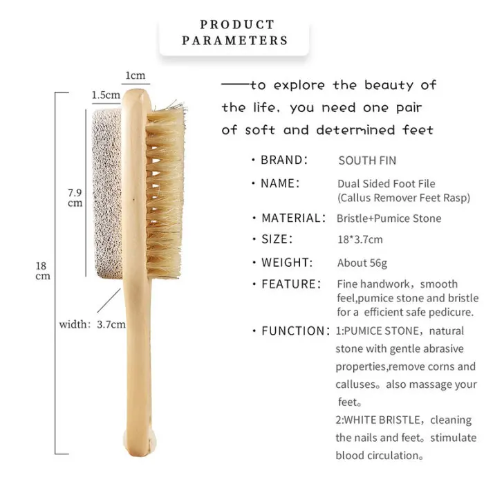 Горячая Распродажа, пилочка для ног, двухсторонняя щетка для удаления мозолей, скраббер для кожи, домашний педикюр, отшелушивание