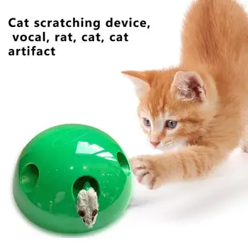 

Lovely POP Cat Teasing Toy Scratching Device Teaser Interactive Kitten Toys Cat Scratching Post Toy for Cat Sharpen Claw Play