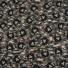 Камуфляж Микки Маус Печать ручная работа пэтчворк хлопок холст ткань шитье подушка для сумки Diy скатерть-занавеска диван 91 см* 145 см