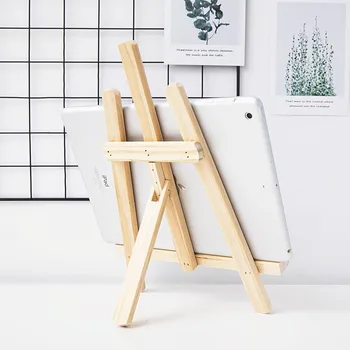 

Foldable Phone Tablet Stand Holder for iPad Air 2 3 10.2 9.7 Wooden Desktop Mobile Holder for iPhone 12 X XR 7 8 Table Bracket