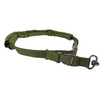 

Tactical Single Point Gun Sling Airsoft Rifle Bungee Strap Military Outdoor Universal Gun Strap Sling Heavy Duty Hunting Gear