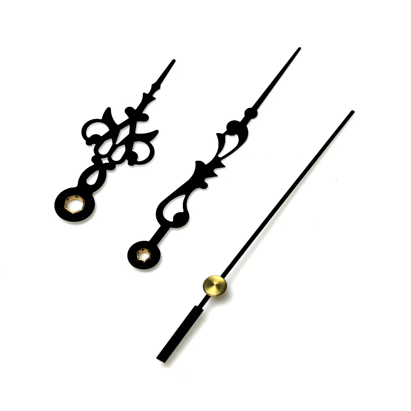 Pendulum Clock Mechanism Sweep Silent Power 9mm Screw Trigger Movement With Music Chime Box Horn And 9301# Black Hands