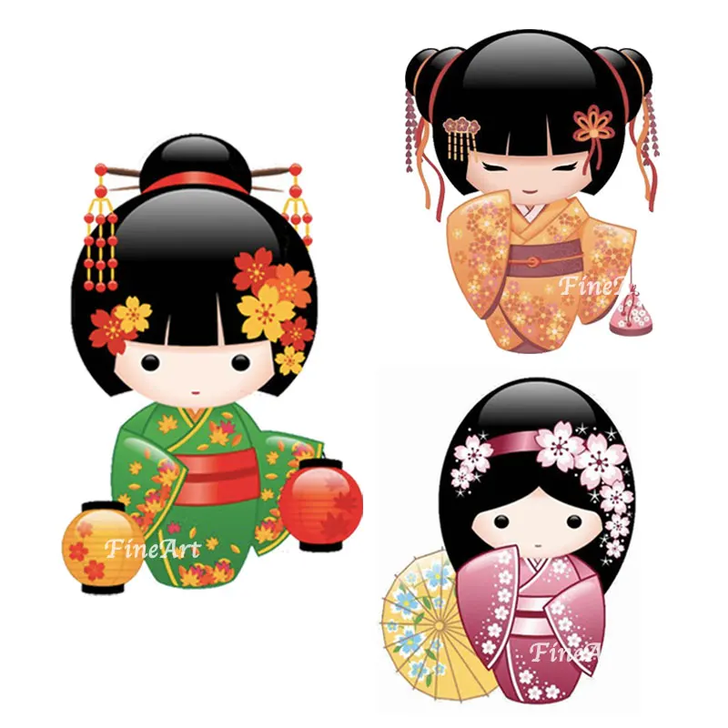 Металлические Вырубные штампы Kimmidoll новые японские трафареты kokeshi для рукоделия