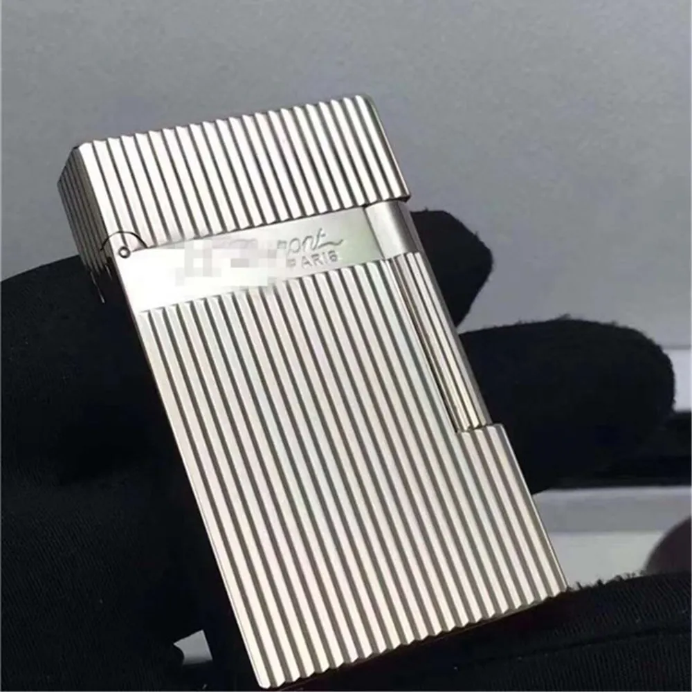 S.T Memorial D upont lighter Bright Sound! New With the Box and Adapter Serial number  TH75