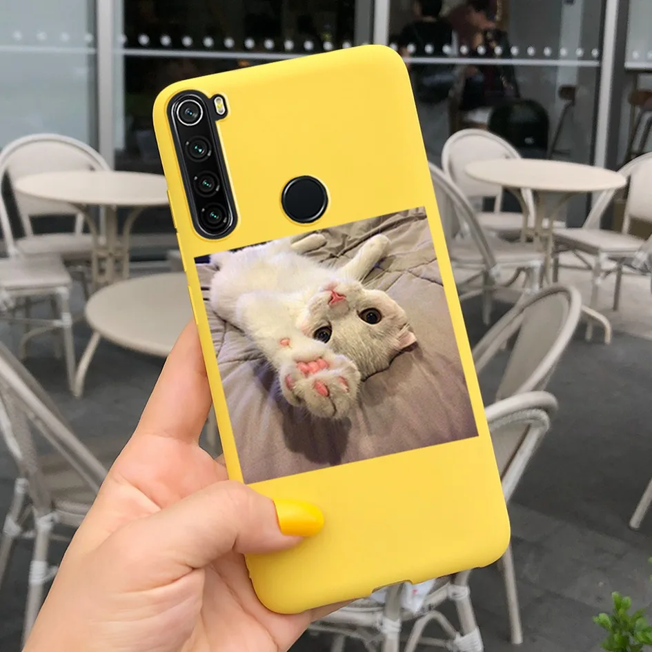 For Fundas Xiaomi Redmi 8A Note 8 Pro Case Cute Cartoon Silicone Pattern Back Cover For Redmi Note 8 Pro Redmi8 A8 8 A Phone Bag xiaomi leather case card Cases For Xiaomi