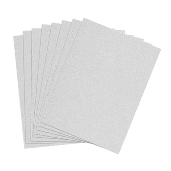 

10pcs/set A4 Decorating Kindergarten Self Adhesive Thick Powder Kids Glitter Sheets DIY Crafts Manual Gift Bright Embossed Paper