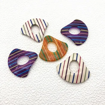 

New arrival! Mix color 48x45mm 30pcs Acrylic Drop-shape beads for earrings accessories, parts,hand Made Jewelry Earring DIY！