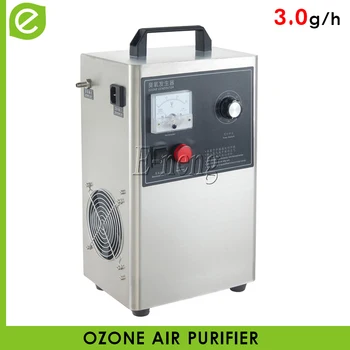 

220V Portable 3g Ozone Gernerator 2 Hours Timing O3 Air Purifier Disinfectin Machine Ozonizer Remove Formaldehyde