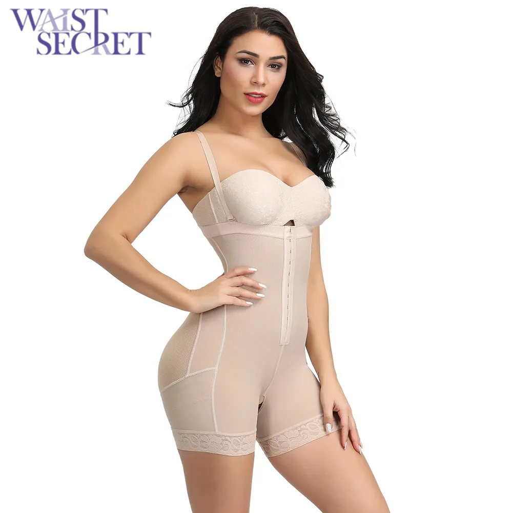 

WAIST SECERET Women Full Body Shaper Tummy Control Waist Trainer Underbust Slimming Corset Butt Lifter Control Pantie Shaperwear