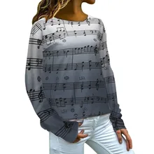 Осенние Пуловеры с принтом, женские облегающие повседневные толстовки, топы для девочек-подростков, худи с круглым вырезом, спортивная одежда с длинным рукавом, пуловер, блузка