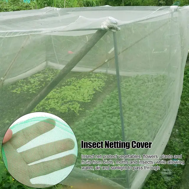 Kerti Növényi Gyümölcsvédő Légy Rovarriasztó Háló Kertészeti Nettó Borító (Zöld) - Image 5
