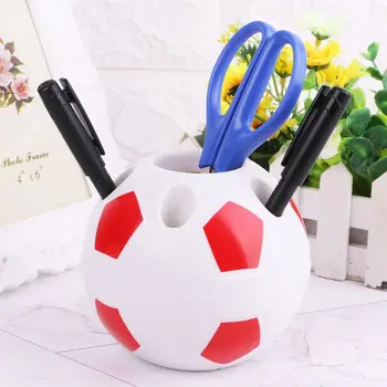 

Creative Football Pen Holder Toothbrush Container Multifunction Organizer office accessories