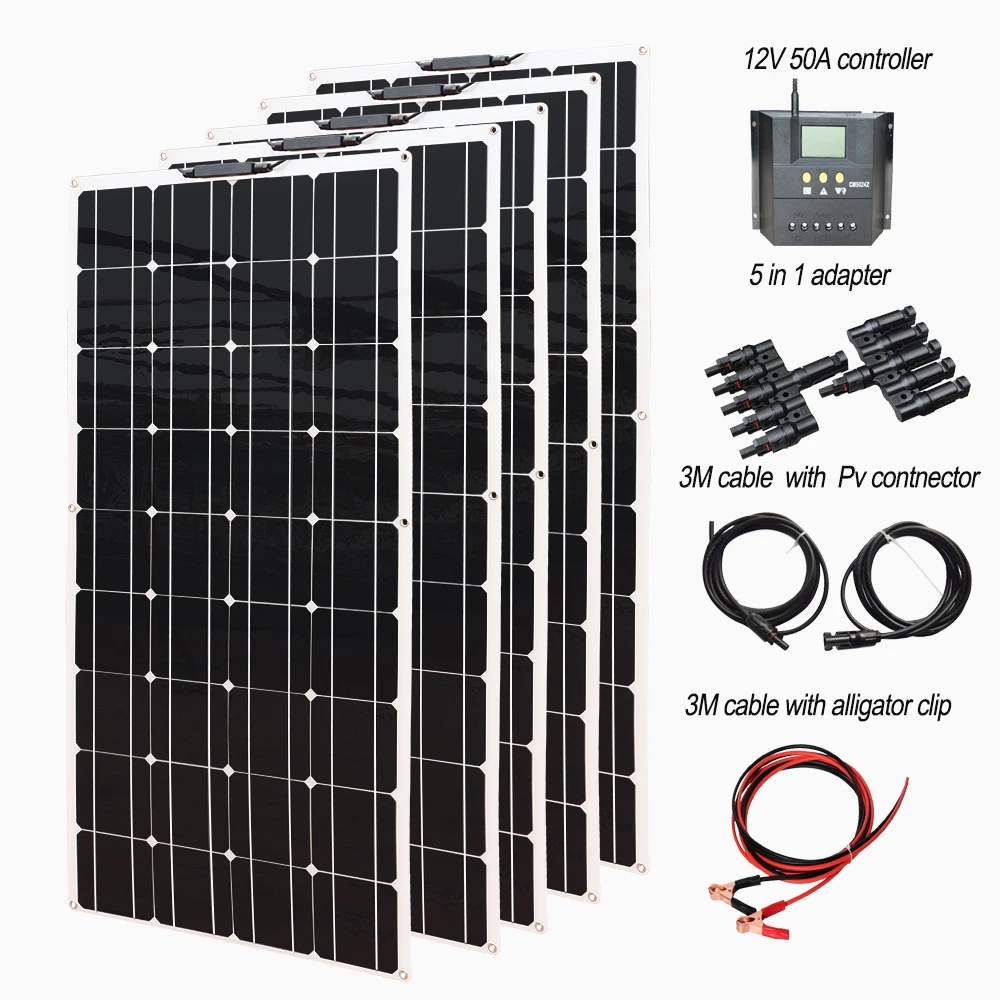 240w 360w 480w 600w 720w kit flexível