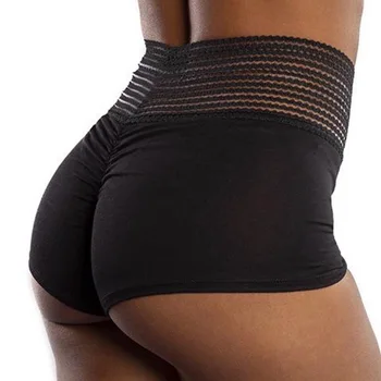 

Sexy Yoga Shorts High Waist Women's Sports Shorts Athletic Gym Brief Workout Fitness Yoga Leggings Breathable Sport Wear