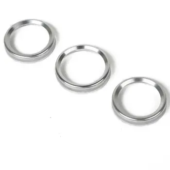 

4pcs Car Headlight&Air Conditioning Switch Button Cover Trim For Jeep Wrangler JL 2018 Made Of High Quality Aluminum Alloy
