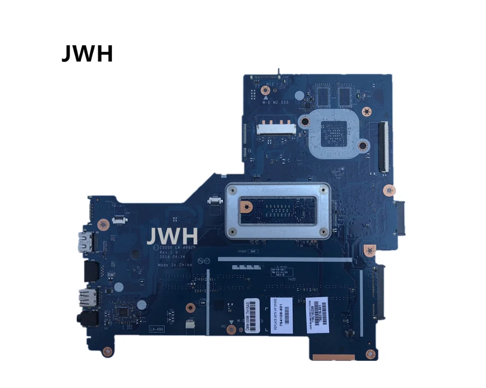 Для hp 15-R материнская плата i3-4010U LA-A992P 764109-001 764109-501 764109-601 тестирование работы