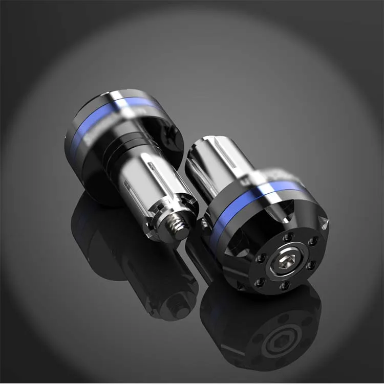 18 мм CNC алюминиевый руль мотоцикла концы ручки бар наконечники для ручки управления мотоциклом наконечники крышки для YAMAHA мотоцикл Руль конец разъем