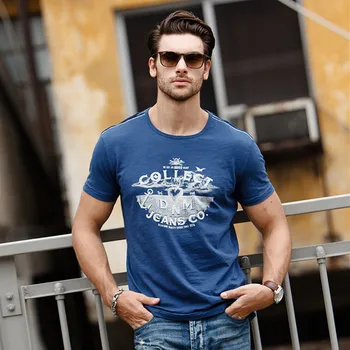 

GustOmerD 2020 Summer Brand 100 Cotton Tees Men Solid Print Funny T-shirts Fashion O-neck Short Sleeve Soft T Shirt Men