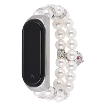 

for Xiaomi Mi Band 4 3 Replacement Fashion Smartwatch Bracelet Strap Bands Women Pearl Perfume Wristband Female Wrist Strap Band