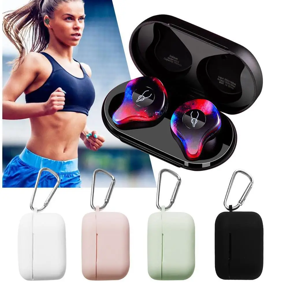 

TPU Silicone Bluetooth Wireless Earphone Case Protective Cover Skin Accessory for X12 PRO On Stock