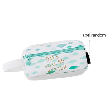 

Portable Size Large Capacity Students School Pencil Bag Pencil Pouch Office Stationery Durable Soft Canvas Pencil Case