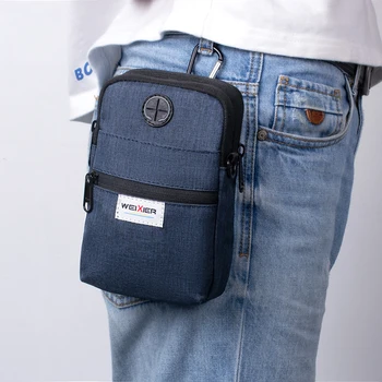 

New men's mobile phone waist bag multifunctional casual shoulder diagonal outdoor sports small shoulder bag