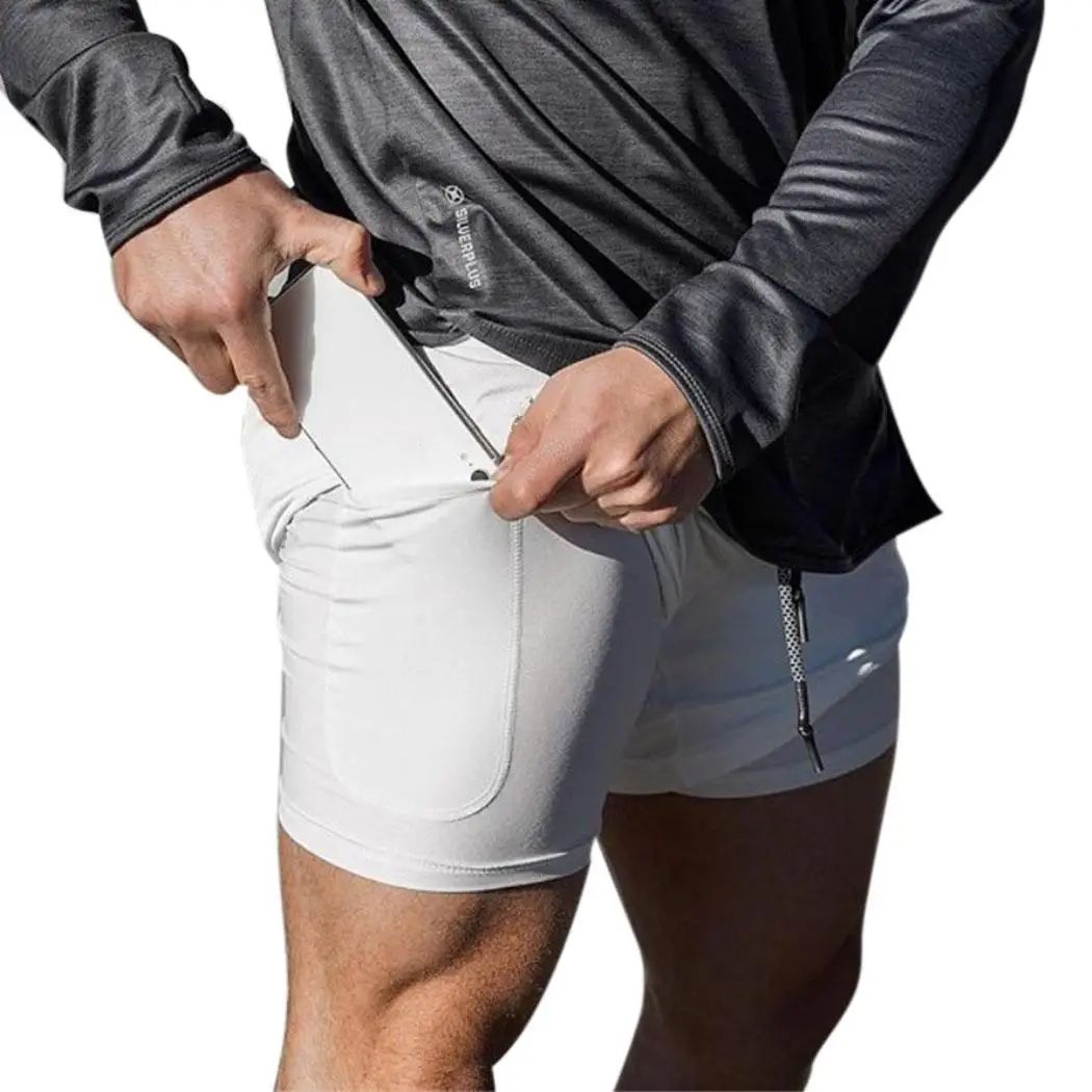 Мужские повседневные полосатые шорты с эластичной талией, летние штаны для занятий фитнесом#1,#2