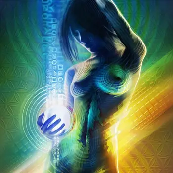 

Trippy - Art Print Digital Miscellaneous Psychedelic Art Print SILK POSTER 24x36inch