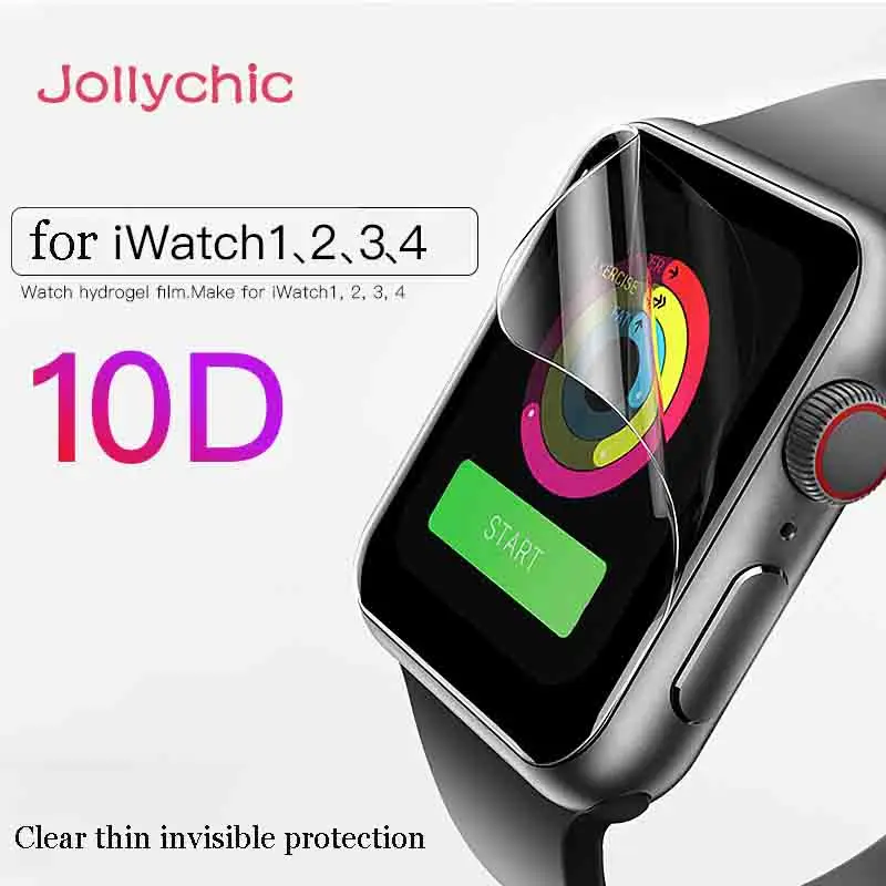 Защитная пленка для Apple Watch 4 3 2 1 для полос 42 мм 38 мм защита экрана 40 мм 44 мм для i Watch 4 серия фильмов 1/2/3/4