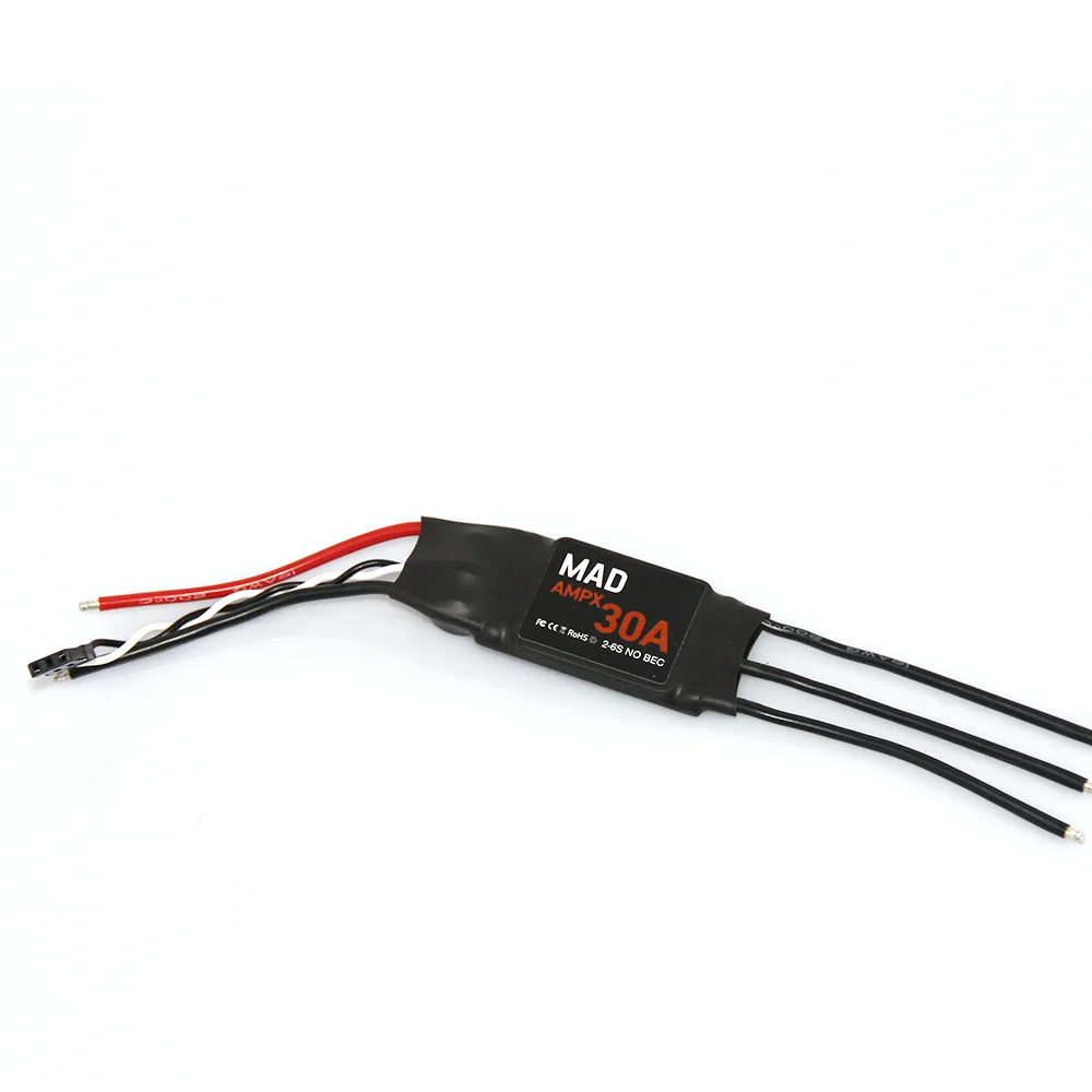 MAD AMPX ESC 30A 2 6S w/o BEC для радиоуправляемого дальнего отображения Дрон аэрофотосъемки