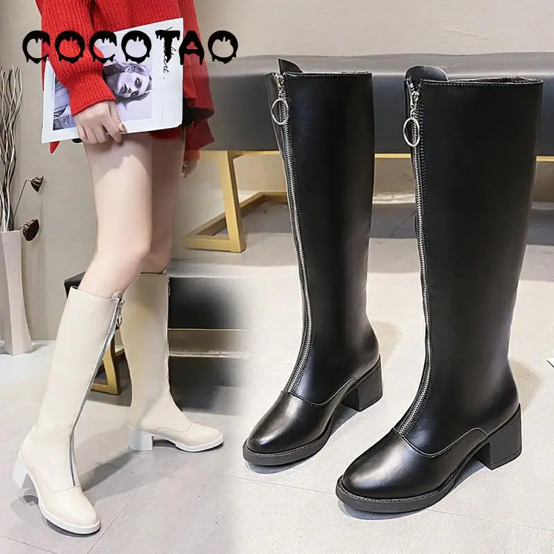 

Handsome Cowboy Canvas Martin Boots Woman Fall 2019 New Web Celebrity Motorcyclist Han Edition Martin Boots Women Boots Female