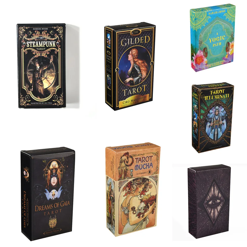 Cartas de Tarot Deck juego cartas mesa divinación vacaciones regalo fiesta | Игрушки и хобби