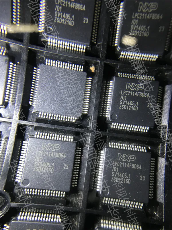 Микроконтроллеры ARM LPC2114FBD64-Микроконтроллеры MCU с одним чипом на 16/32 бит 128/256 КБ