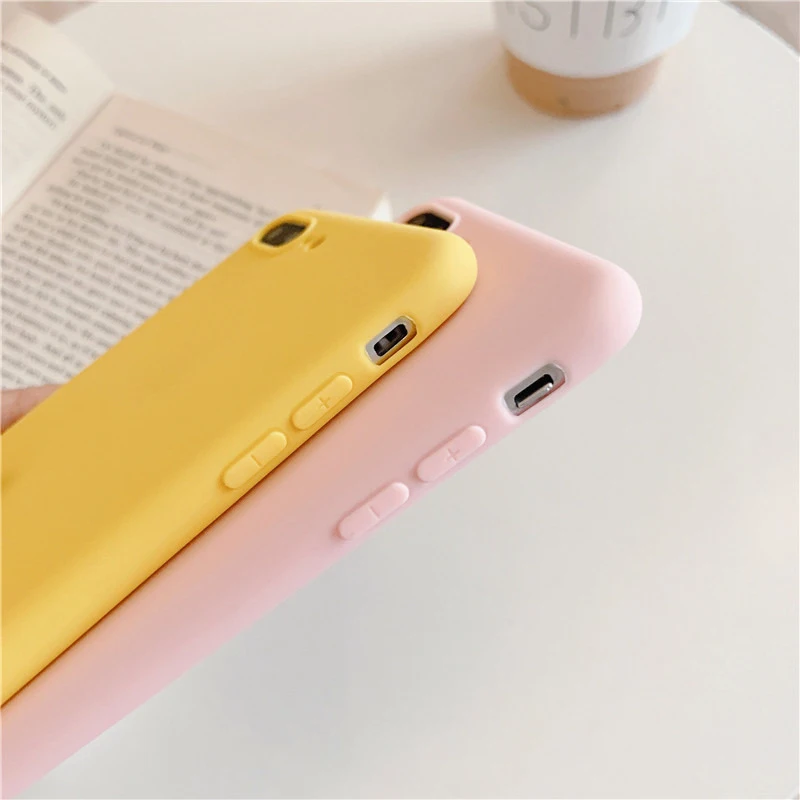 Матовый чехол для телефона huawei P30 P20 Lite Pro P Smart Plus Мягкий ТПУ, конфетный цветной чехол для huawei P8 P9 P10 Lite Fundas