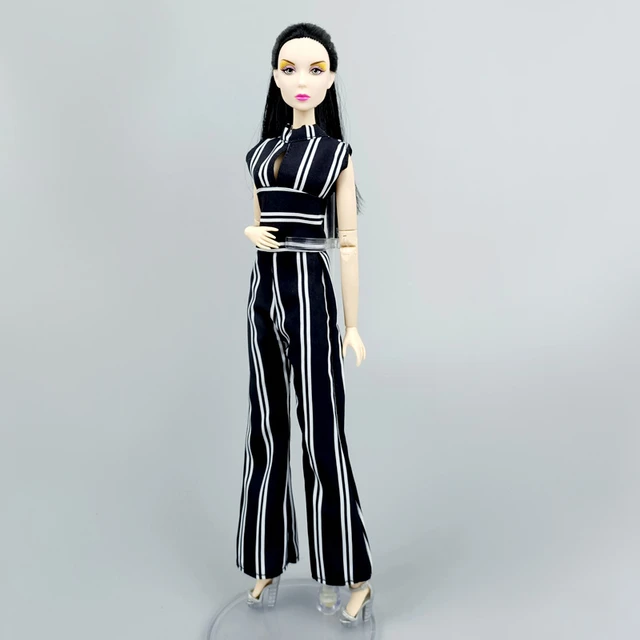 5 jogos/lote senhora do escritório artesanal boneca roupas conjunto para  barbie boneca camisa calças calças roupas para barbie 1/6 bonecas  acessórios - AliExpress