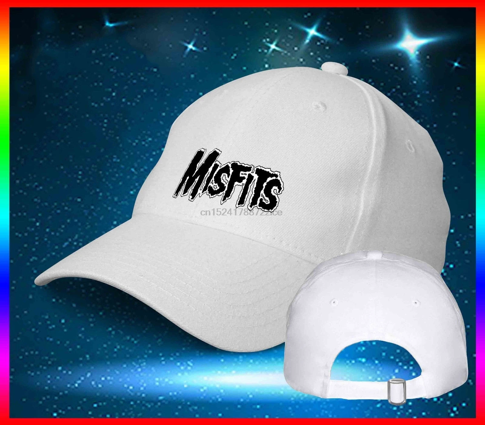 Misfits черная бейсболка с логотипом на заказ красивая спортивная шляпа