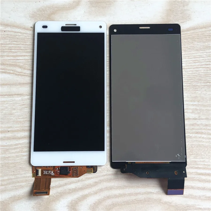 Tanie Oryginalny LCD do Sony Xperia Z3 kompaktowy wyświetlacz LCD Z3 mini LCD D5803 D5833 montaż digitizera ekranu dotykowego darmowa wysyłka