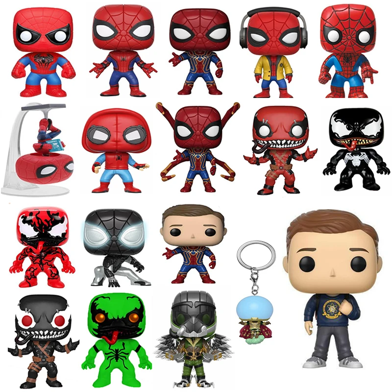 FUNKO POP The Last Spider-Man Venom, Классическая фигурка, ПВХ, фигурка, модель, детские игрушки, подарок на день рождения, Рождество