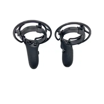 

Silicone Case Grip Cover +Protective Cages for OCULUS Quest/Rift S VR Premium PXPE