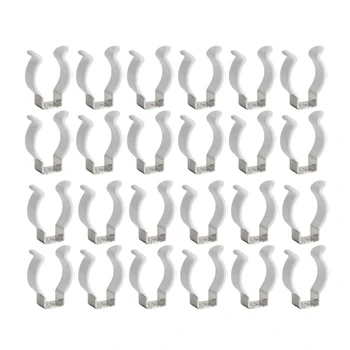

T8 U Clips Holder Bracket for 8Ft Led Light Bulbs Lamp Support Lampholder Pipe Clamps