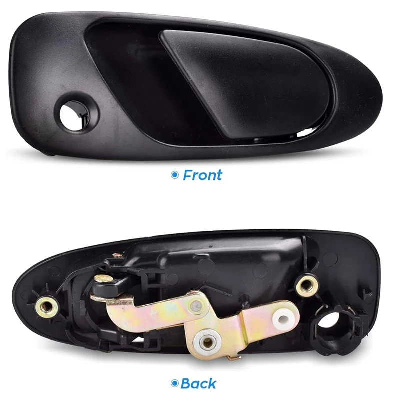 Exterior Door Handle Front Left & Right Pair with Key Hole Replacement for Honda 1992-1995 Civic 1993-1997 Civic Del Sol Replaces# 72180SR3J02ZD 72140SR3J02ZD Exterior Door Handle Front Left & Right Pair with Key Hole Replacement for Honda 1992-1995 Civic 1993-1997 Civic Del Sol Replaces# 72180SR3J02ZD 72140SR3J02ZD