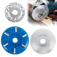 

3PCS Woodworking Grinding Wheel Rotary Disc Angle-Grinder Carving Shaping Disc Sanding Tool Abrasive Disc For Angle Grinder