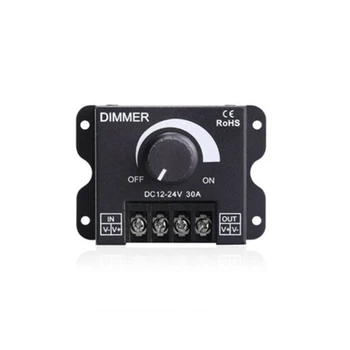 

Switch Dimmer Knob Controller DC12-24V For LED Light Strip Heat&Shock Resistant New Arrivals Accessories