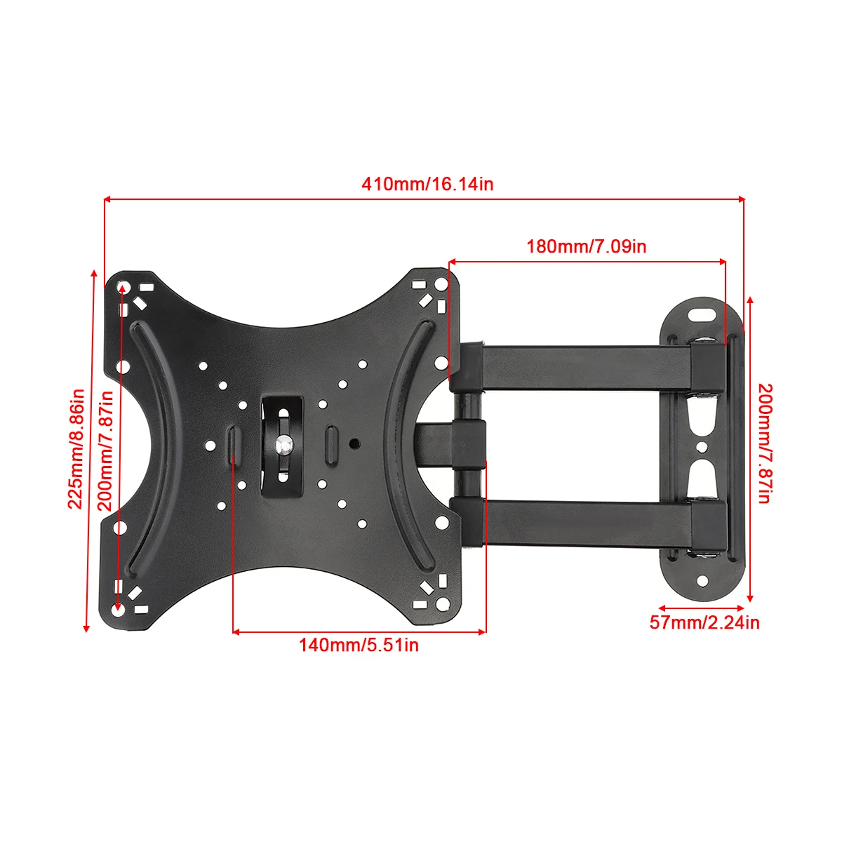 SOPORTE TV ARRIBA/ABAJO 14-42 30KG VESA 200X200