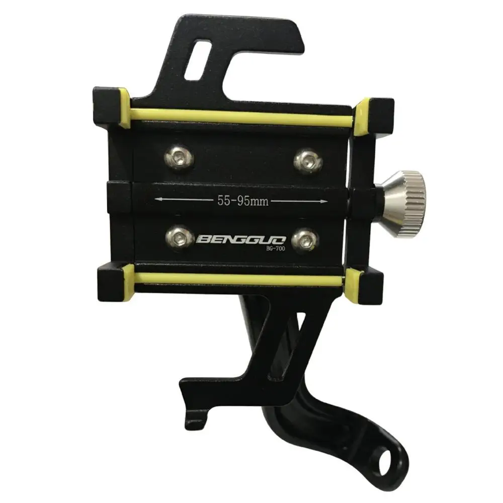 

Motorcycle Mobile navigation bracket Rearview Mirror Cell Phone Holder Stand Support Shockproof Anti-slip Bicycle Bike Holder