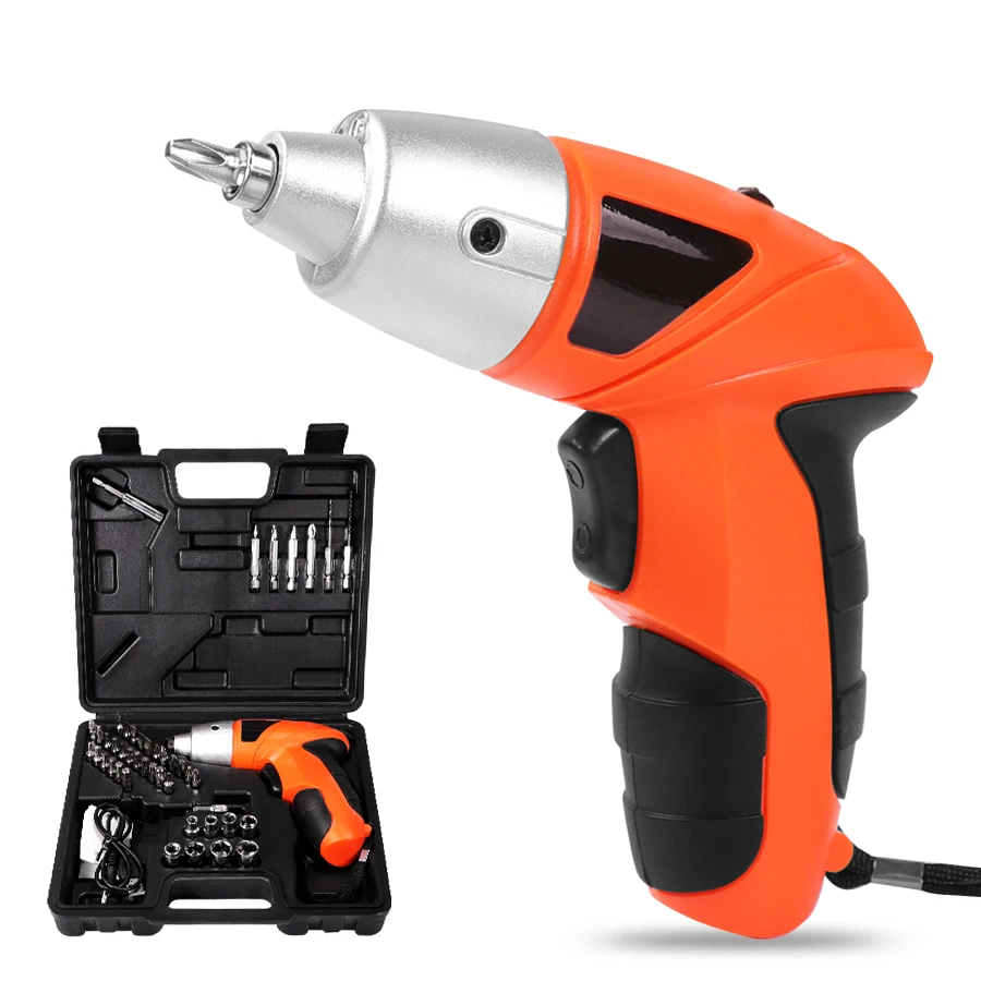 Electric Screwdriver Driver Power Tools Rechargeable Cordless Drill Wireless Mini Electric with Bid